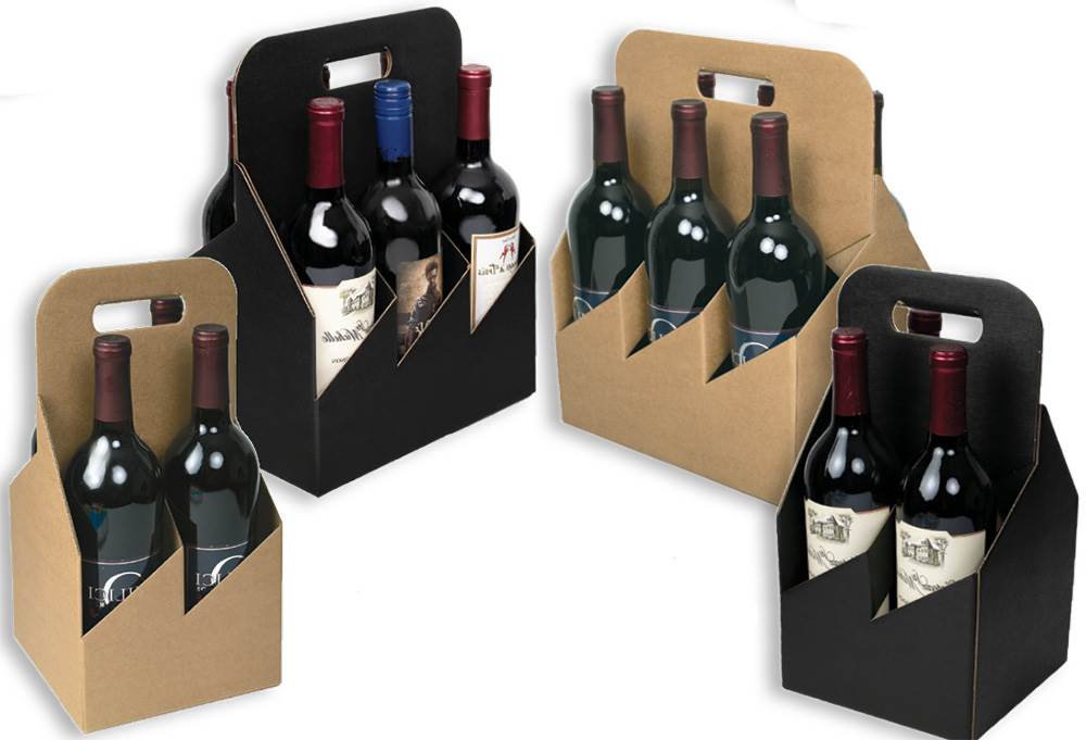Kraft & Black Open Style Bottle carrier