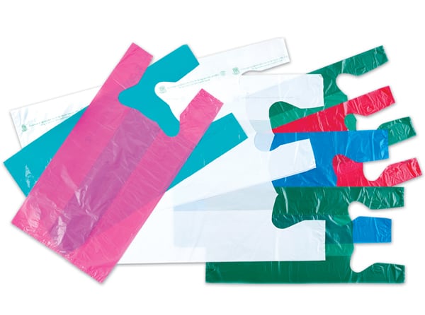 High Density T-shirt Plastic Bags