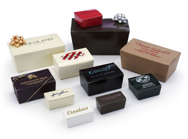 Contemporary Ballotin Style Candy Boxes