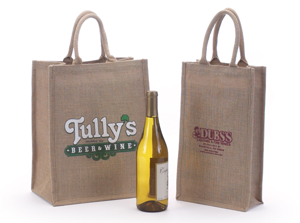 Jute Wine Bags