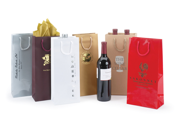 Euro Wine Bottle Bags