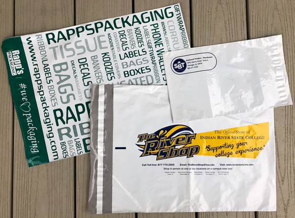 personalized poly-mailers