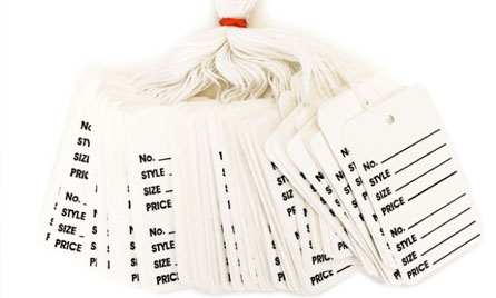 Bulk Garment Tag
