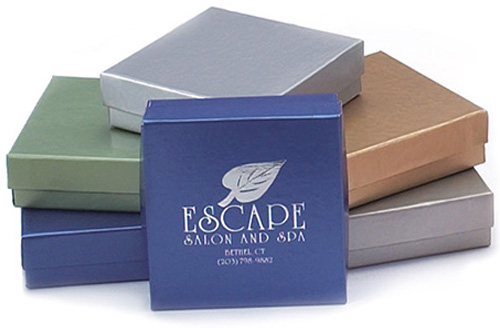 Metallic Finish Jewelry Boxes