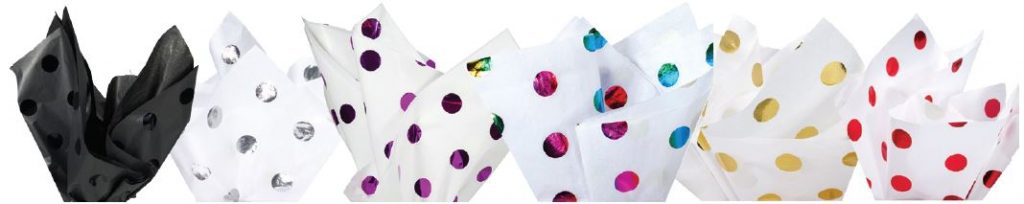 Satinique Dots Header