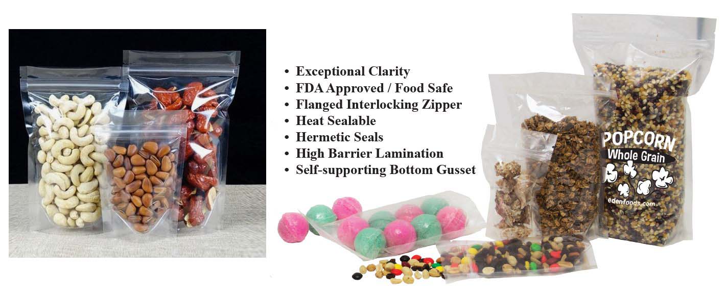 Clear Zipper Pouches