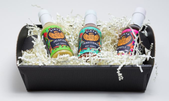 Black eflute tray for header