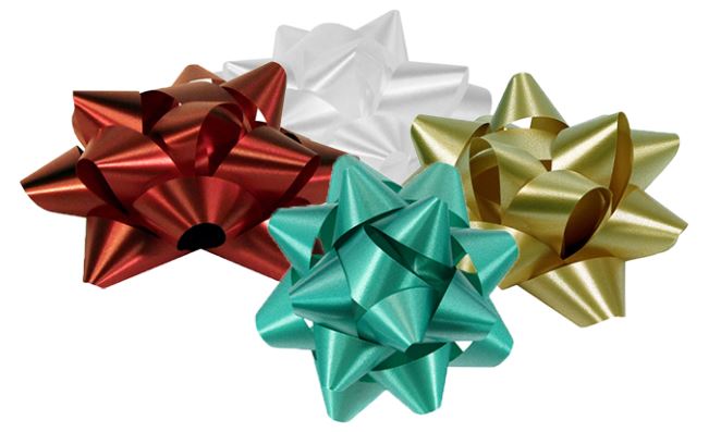 Assorted Color Star Bows