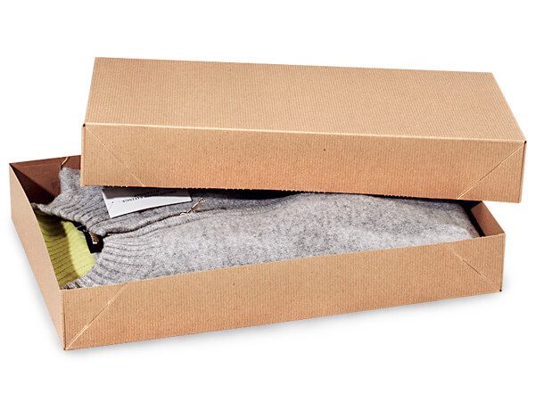 Kraft 2-piece pop-up box