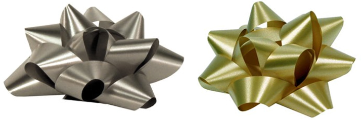 Star Metallic Silver & Gold