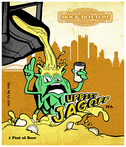 Full Color Wine Bottle Label