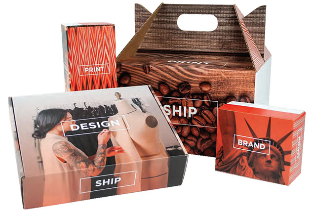 CUSTOM PRINTED CORRUGATED BOXES