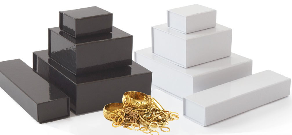 Gloss white & Black Magnetic