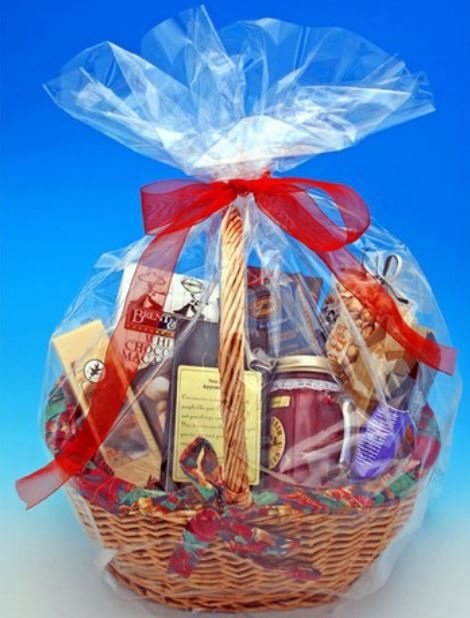 Cello Gift Basket Bag