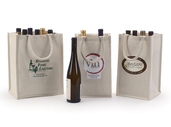 Canvas Wine Bags