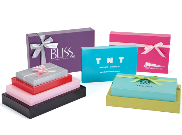 Colored Pop Up Apparel Boxes