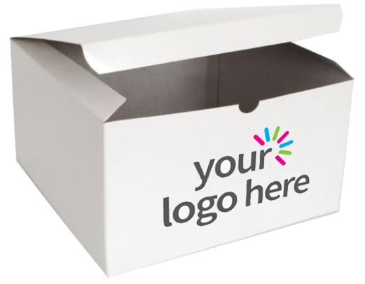 Customized White Gloss Gift Box